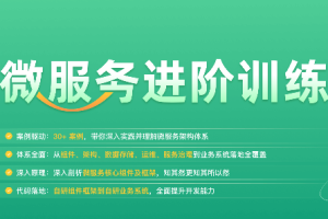 微服务进阶训练营