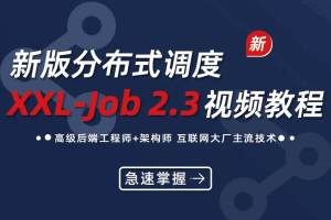 急速掌握-新版分布式调度XXL-Job+SpringBoot2.X项目实战